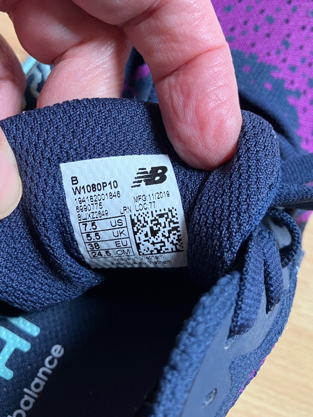 New Balance 1080 v10 Running Shoes 7.5 - Picture 5 of 6